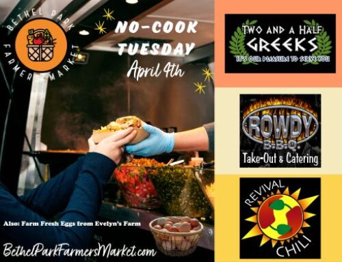 No-Cook Tuesday – April 4th